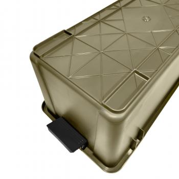 5 949 р. Ящик экспедиционный IRIS RV BOX 800 60 л 78,5x37x32,5 см хаки  rv800kh  с доставкой в г. Майкоп. Увеличить фотографию 7