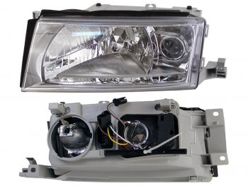 Фара левая (с ПТФ) TYC Skoda Octavia  A5 (2004-2008) дорестайлинг лифтбэк, дорестайлинг универсал