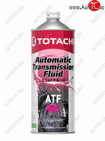 1 379 р. Масло трансмиссионное синтетическое TOTACHI ATF WS 1л TOTACHI 4562374691292  с доставкой в г. Майкоп