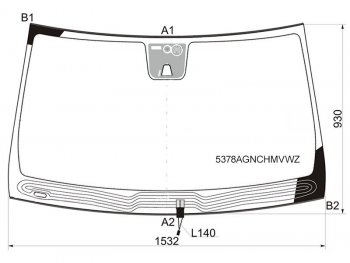 14 299 р. Стекло лобовое (Обогрев щеток Камера Датчик дождя Молдинг) Mercedes-Benz M-Class 11-15  GL-Class FUYAO 5378AGNCHMVWZ  с доставкой в г. Майкоп. Увеличить фотографию 1
