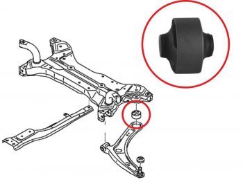 469 р. Сайлентблок Chery Tiggo T11 05-16  Mitsubishi ASX 10-20  Lancer 02-17  Outlander 02-22  Chery Fo SAT ST-MN184133  с доставкой в г. Майкоп. Увеличить фотографию 1