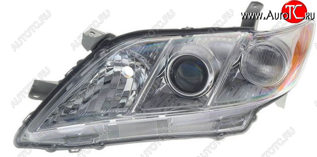 0 р. Левая фара CHINA Toyota Camry XV40 дорестайлинг (2006-2008)  с доставкой в г. Майкоп