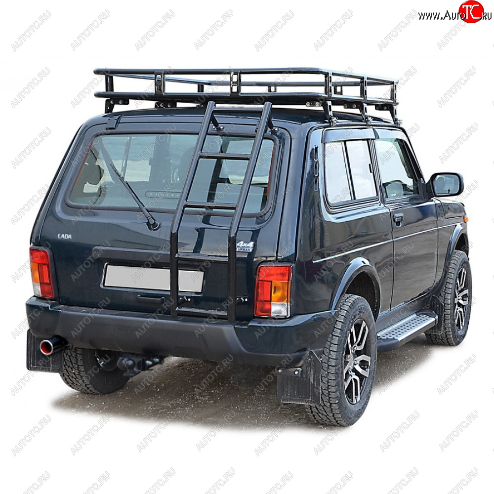 5 499 р. Лестница «Трофи» на заднюю дверцу  21214, URBAN 4x4  0349  с доставкой в г. Майкоп