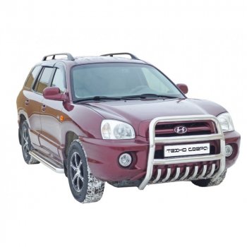 Передок высокий с полимерным покрытием d63.5, Техно Сфера Hyundai Santa Fe  SM (2000-2012)