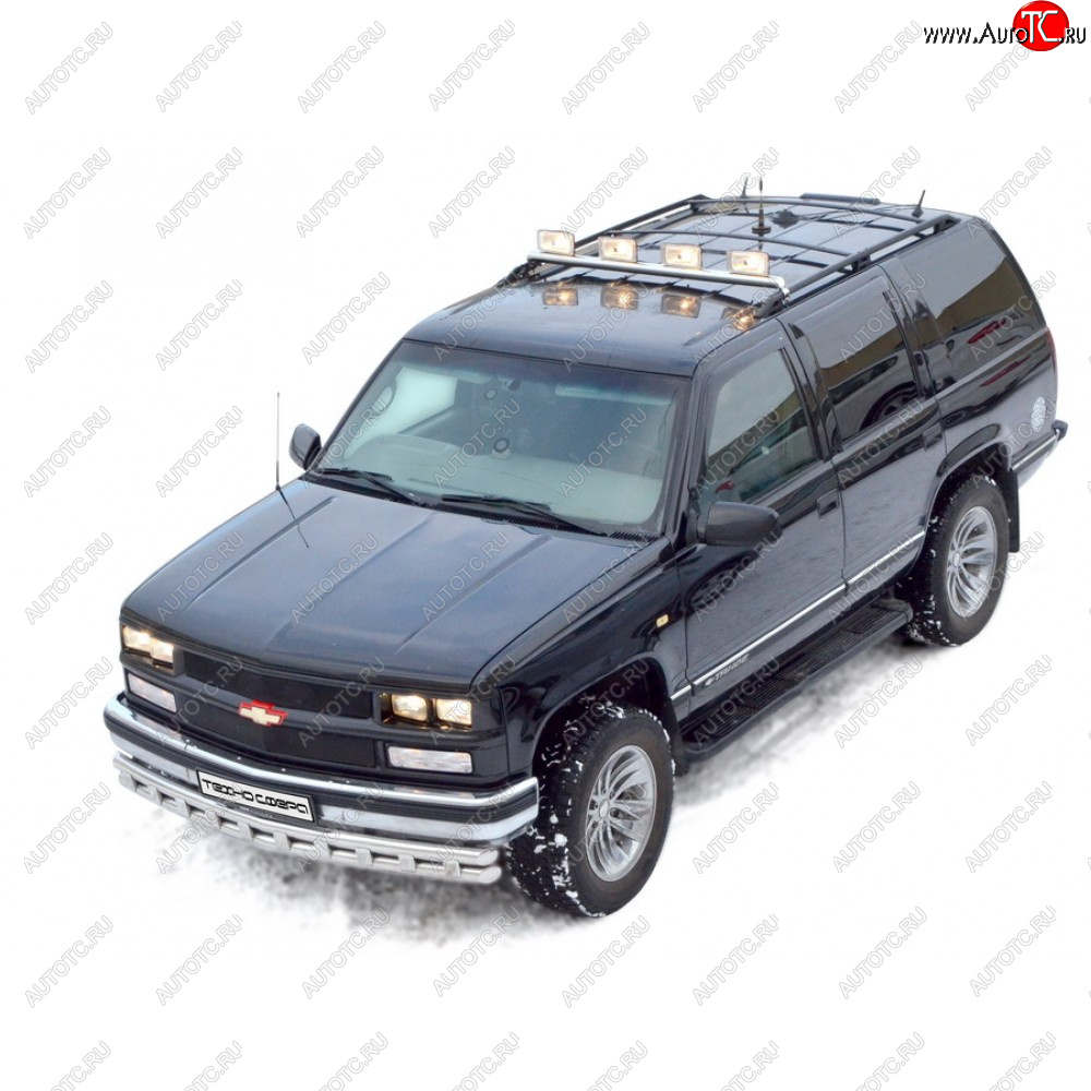 8 499 р. Труба  под  противотуманки (крепеж на рейлинги), d51  CHEVROLET  TAHOE    КРАШ  2061 к  с доставкой в г. Майкоп