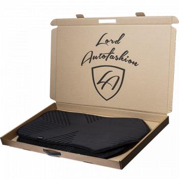 2 599 р. Накидка на сиденье (1 место Афины) ЛЮКС ст ВАН ВЭЙ Lord Autofashion   (черный, строчка черная)  с доставкой в г. Майкоп. Увеличить фотографию 5