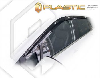 2 079 р. Дефлектора окон CA-Plastic Wuling Jiachen минивэн (2022-2025) (серия Сlassic полупрозрачный)  с доставкой в г. Майкоп. Увеличить фотографию 2