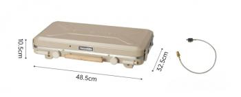 14 339 р. Плита газовая Naturehike 2,5 кВт, двухконфорочная, бежевая  cnh22cj046-kh  с доставкой в г. Майкоп. Увеличить фотографию 3