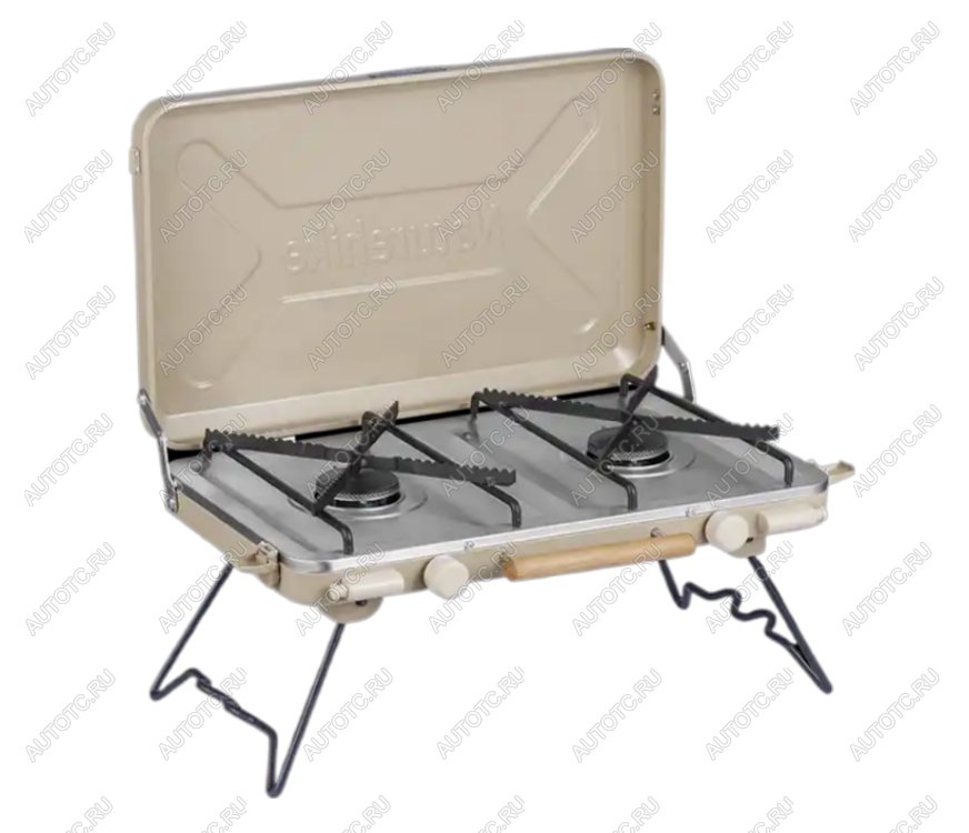 14 339 р. Плита газовая Naturehike 2,5 кВт, двухконфорочная, бежевая  cnh22cj046-kh  с доставкой в г. Майкоп