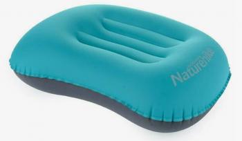 1 309 р. Подушка туристическая надувная Naturehike 42x32x11см, голубая  nh17t013-z-bl  с доставкой в г. Майкоп. Увеличить фотографию 1