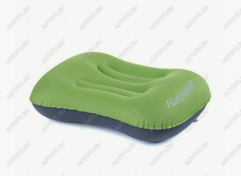 1 369 р. Подушка туристическая надувная Naturehike 42x32x11см, зеленая  nh17t013-z-gr  с доставкой в г. Майкоп