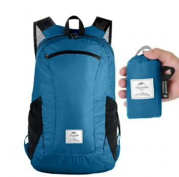 1 699 р. Рюкзак Naturehike 18L, голубой  nh17a012-b-bl  с доставкой в г. Майкоп. Увеличить фотографию 3