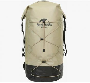 4 479 р. Рюкзак туристический Naturehike 40 л, ПВХ, хаки  nh21fsb04-kh40l  с доставкой в г. Майкоп. Увеличить фотографию 3