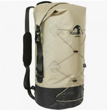 4 479 р. Рюкзак туристический Naturehike 40 л, ПВХ, хаки  nh21fsb04-kh40l  с доставкой в г. Майкоп. Увеличить фотографию 2