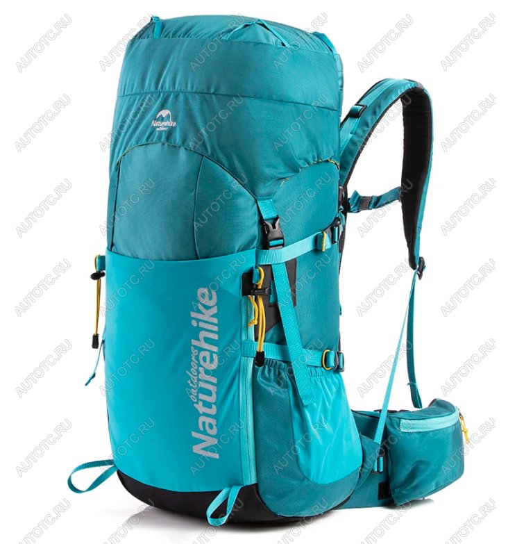 10 379 р. Рюкзак туристический Naturehike 45 л, голубой  nh18y045-q-bl  с доставкой в г. Майкоп