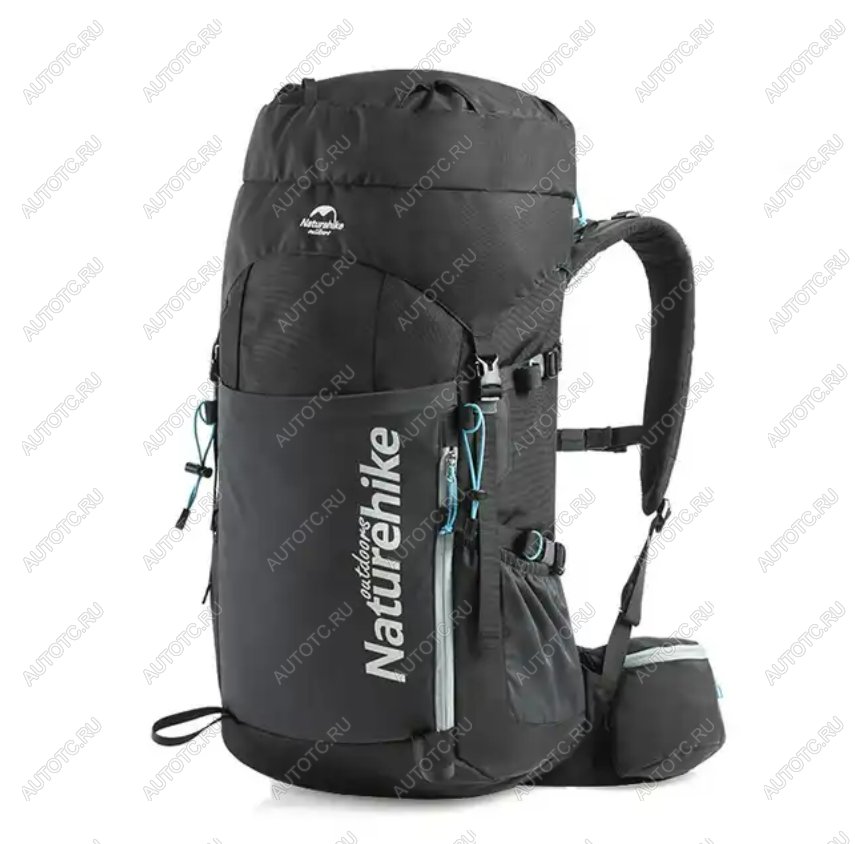 10 839 р. Рюкзак туристический Naturehike 45 л, черный  nh18y045-q-b  с доставкой в г. Майкоп