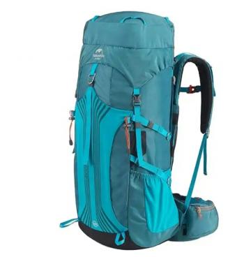 12 729 р. Рюкзак туристический Naturehike 55 л, голубой  nh16y020-q-bl  с доставкой в г. Майкоп. Увеличить фотографию 1