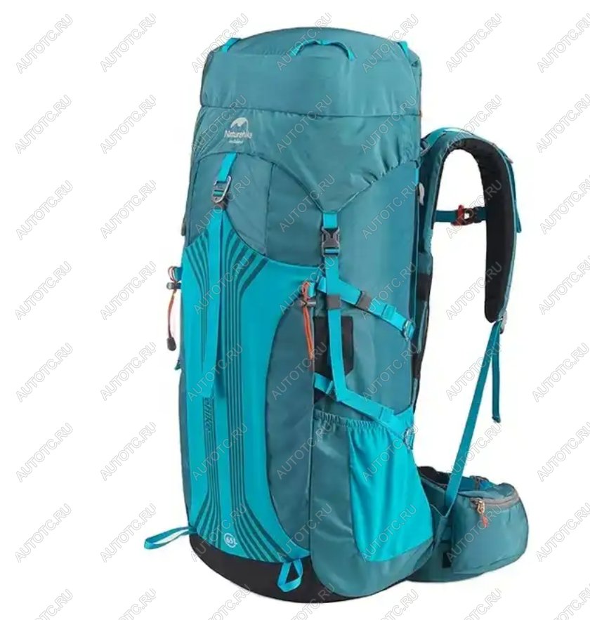 12 729 р. Рюкзак туристический Naturehike 55 л, голубой  nh16y020-q-bl  с доставкой в г. Майкоп
