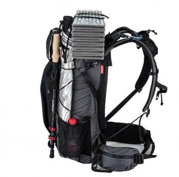 9 319 р. Рюкзак туристический Naturehike 60 л, черный  nh19bp095-b  с доставкой в г. Майкоп. Увеличить фотографию 4