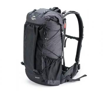 9 319 р. Рюкзак туристический Naturehike 60 л, черный  nh19bp095-b  с доставкой в г. Майкоп. Увеличить фотографию 1