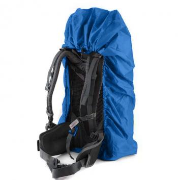 749 р. Чехол влагозащитный Naturehike, для рюкзака, размер M (30-50 л), голубой  nh15y001-z-blm  с доставкой в г. Майкоп. Увеличить фотографию 2