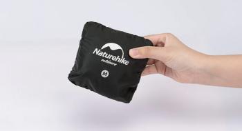 1 009 р. Чехол влагозащитный Naturehike, для рюкзака, размер M (35-45 л), черный  nh19pj041-m  с доставкой в г. Майкоп. Увеличить фотографию 6
