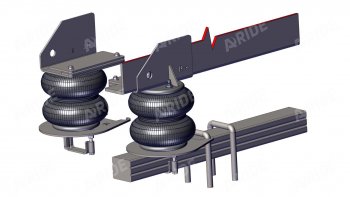 28 799 р. Пневмоподвеска Hyundai HD170, передняя ось Арайд (т)29050.01  с доставкой в г. Майкоп. Увеличить фотографию 4