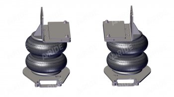 28 799 р. Пневмоподвеска Hyundai HD170, передняя ось Арайд (т)29050.01  с доставкой в г. Майкоп. Увеличить фотографию 1