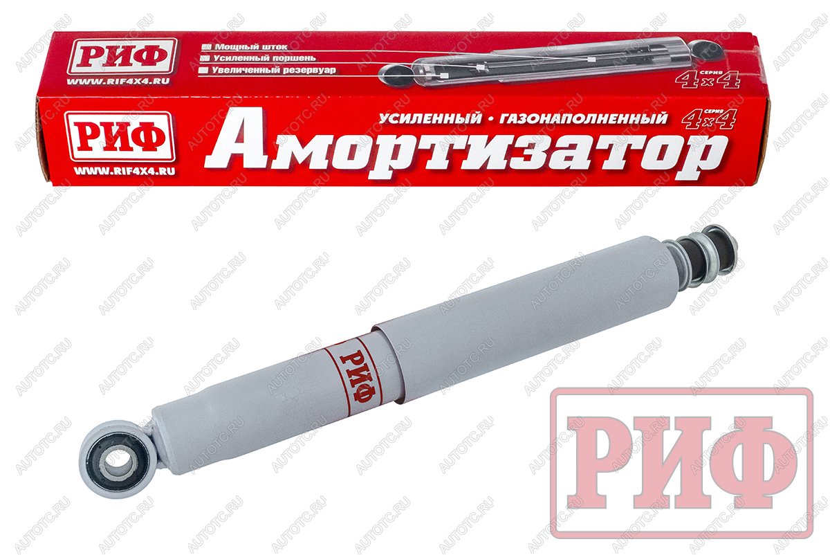 8 139 р. Амортизатор усиленный РИФ задний газовый Toyota Land Cruiser Prado 120, 150, FJ Cruiser лифт 0-45 мм  sag267  с доставкой в г. Майкоп
