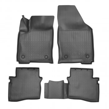Коврики салонные Norplast Omoda S5 (2023-2025) (черный)