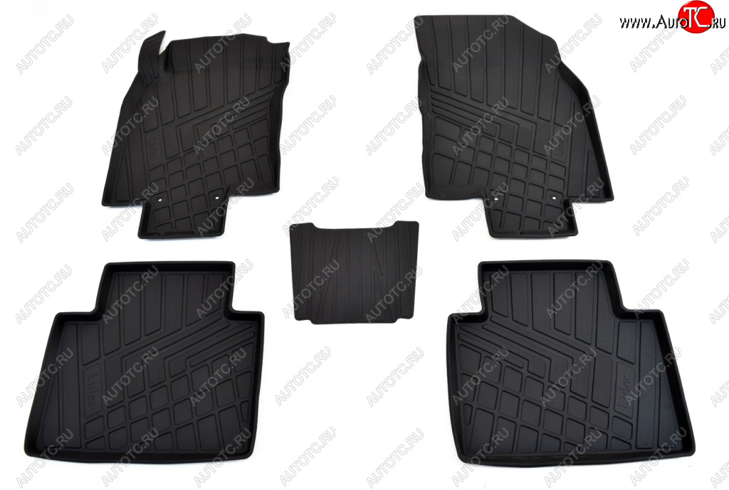 1 р. Ковер литьевой салонный ЗЛ Norplast  Nissan X-trail  3 T32 (2013-2018), Renault Koleos  1 (2013-2016)  с доставкой в г. Майкоп