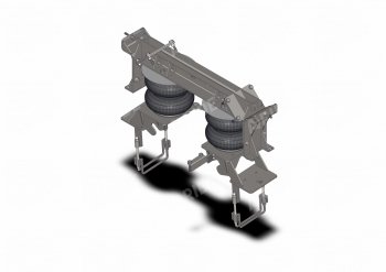 26 549 р. Пневмоподвеска Daewoo Novus, 18т, мотор 280 лс, задняя ось Арайд 28010.02  с доставкой в г. Майкоп. Увеличить фотографию 4