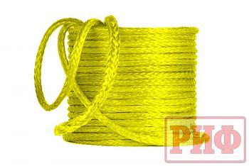 1 009 р. Трос для лебёдки синтетический РИФ 17 мм  rope17  с доставкой в г. Майкоп. Увеличить фотографию 1