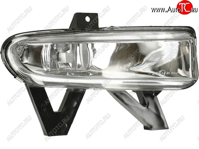 2 899 р. Правая противотуманная фара BODYPARTS Peugeot 406 8B седан рестайлинг (1999-2004)  с доставкой в г. Майкоп