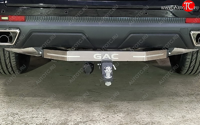 25 999 р. Фаркоп (2.0T 4WD в т.ч. HYBRID) ТСС Тюнинг GAC GS8 (2023-2025) (оцинкованный, шар E, надпись GAC)  с доставкой в г. Майкоп