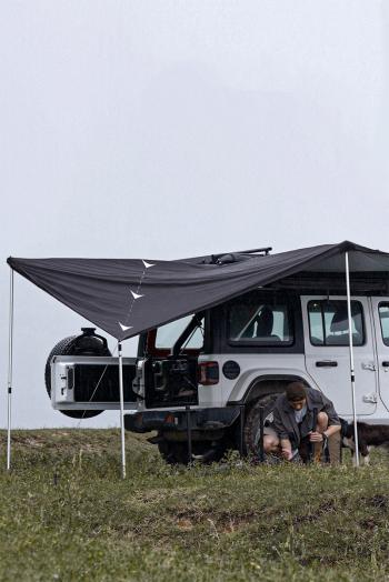 36 559 р. Маркиза автомобильная Wild Land веерная 2,4х2,2 м (правая)  201902  с доставкой в г. Майкоп. Увеличить фотографию 17