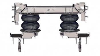 39 999 р. Пневмоподвеска Daewoo Novus CC6CT, мотор 270 лс, задняя ось Арайд 28012.02  с доставкой в г. Майкоп. Увеличить фотографию 1