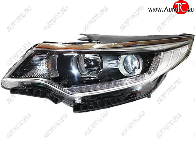 9 749 р. Левая фара (диодная) BODYPARTS KIA Optima 4 JF дорестайлинг седан (2016-2018)  с доставкой в г. Майкоп