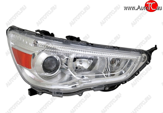 8 849 р. Правая фара (c электрокорректором) BODYPARTS Mitsubishi ASX дорестайлинг (2010-2012)  с доставкой в г. Майкоп