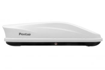 26 419 р. Багажный бокс на крышу (450 л. 177.5x81x44 см, двусторонний) Pentair PYTHON 450L Hyundai Accent 3 MC хэтчбек (2005-2011) (белый глянец)  с доставкой в г. Майкоп. Увеличить фотографию 2
