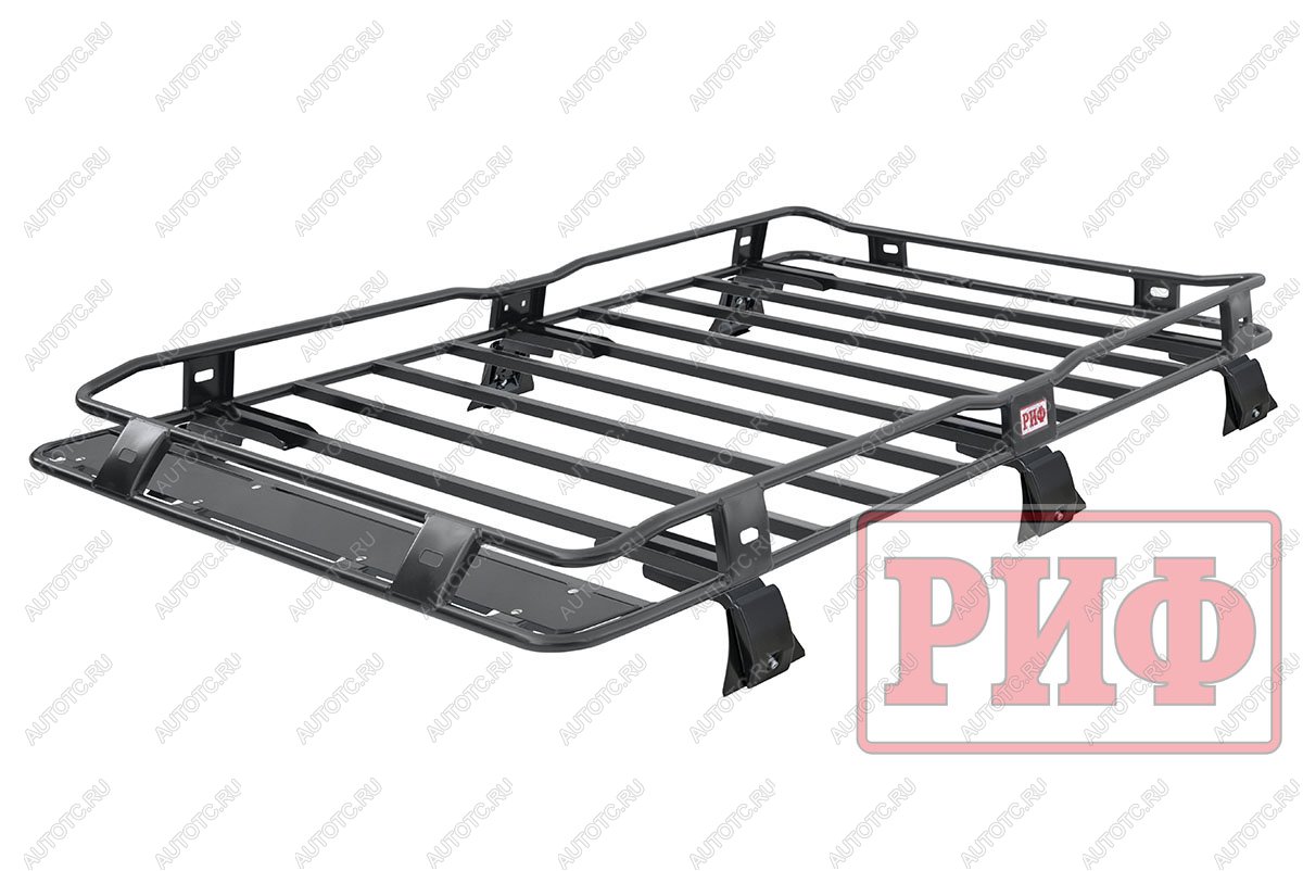 43 449 р. Багажник экспедиционный (корзина) РИФ 1350x2100 мм Toyota Land Cruiser 76 (высота крепежа 135 мм)  rif070-roof3  с доставкой в г. Майкоп