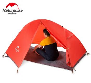 9 949 р. Палатка Naturehike Cycling (Spider) 1-местная, алюминиевый каркас, сверхлегкая, красная  nh18a095-d-pror  с доставкой в г. Майкоп. Увеличить фотографию 3