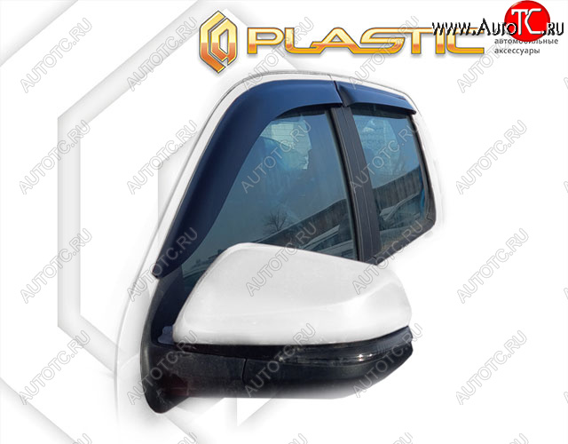 2 099 р. Ветровики дверей CA-Plastic JAC T8 PRO (2020-2025) (Classic полупрозрачный) с доставкой в г. Майкоп Увеличить фотографию 1 2 099 р. Ветровики дверей CA-Plastic JAC T8 PRO (2020-2025) (Classic полупрозрачный) с доставкой в г. Майкоп