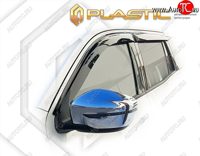 2 079 р. Дефлектора окон (р. ОАЭ) CA-Plastic Nissan X-terra D23 (2020-2025) (Classic полупрозрачный)  с доставкой в г. Майкоп