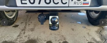 7 899 р. Фаркоп (шар E) Авто-Арсенал Лада Нива Трэвел (212300-80) (2021-2025)  с доставкой в г. Майкоп. Увеличить фотографию 3