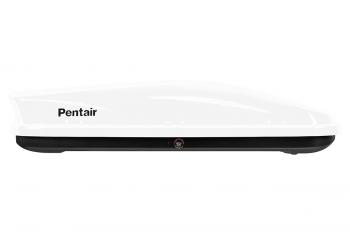 23 219 р. Багажный бокс на крышу (400 л. 174x81x38 см, двусторонний) Pentair PYTHON 400L Chevrolet Express GMT600 дорестайлинг (1995-2002) (белый глянец)  с доставкой в г. Майкоп. Увеличить фотографию 2