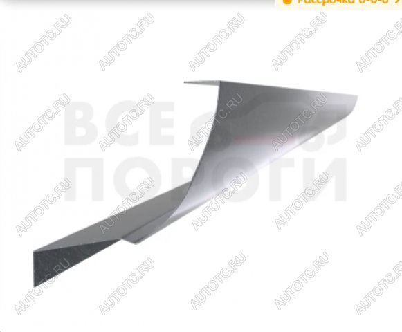 2 099 р. Левый порог (Ремкомплект) Vseporogi Ford Focus 2 седан рестайлинг (2007-2011)  с доставкой в г. Майкоп