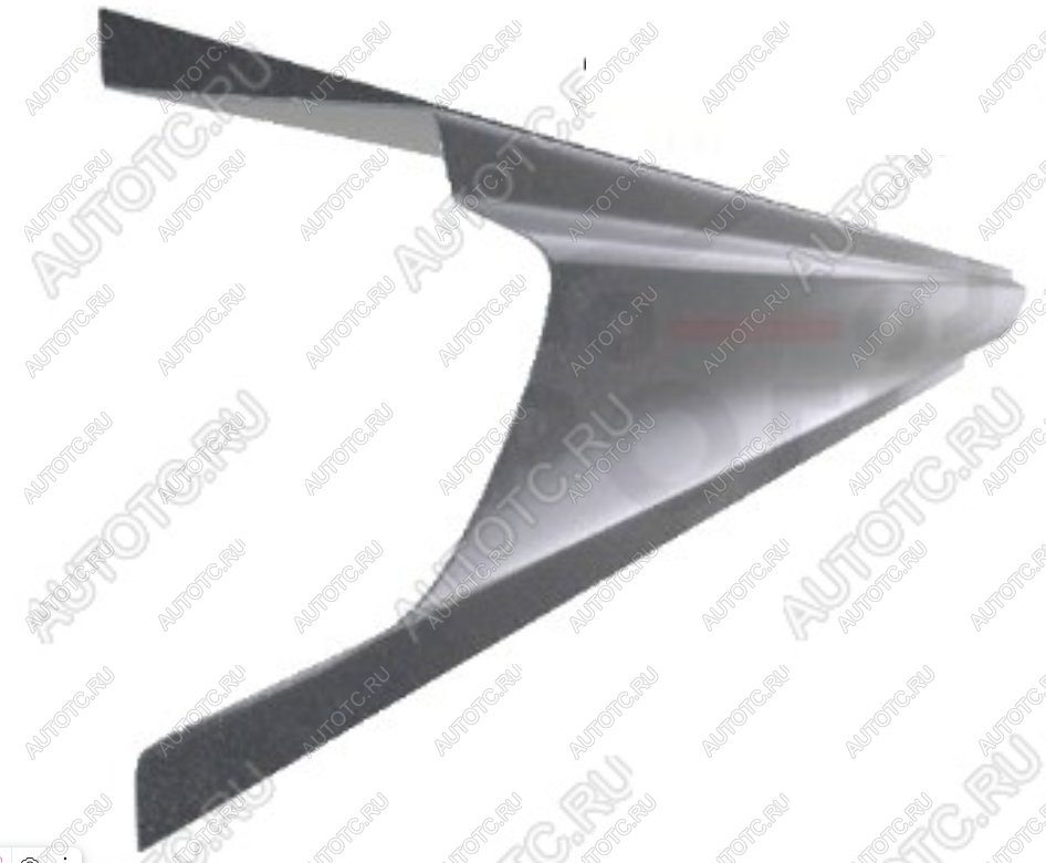 2 099 р. Левый порог (Ремкомплект) Vseporogi  Toyota Voxy  минивэн (2001-2007) R60 дорестайлинг, R60 рестайлинг  с доставкой в г. Майкоп