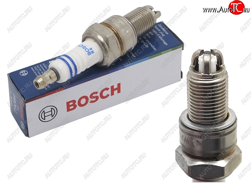 369 р. Свеча зажигания AUDI/SKODA/VW 1.6/1.8/2.5 95-/VAZ 2101-2111,2115 не инжекторные BOSCH 0242229658 BOSCH 0242229658  с доставкой в г. Майкоп