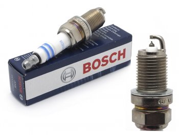 1 199 р. Свеча зажигания AUDI A3/VW GOLF 94-/HONDA ACCORD/CR-V 95-/LADA GRANTA/KALINA 13-/RENAULT LOGAN/DUSTE BOSCH 0242230528 BOSCH 0242230528  с доставкой в г. Майкоп. Увеличить фотографию 1